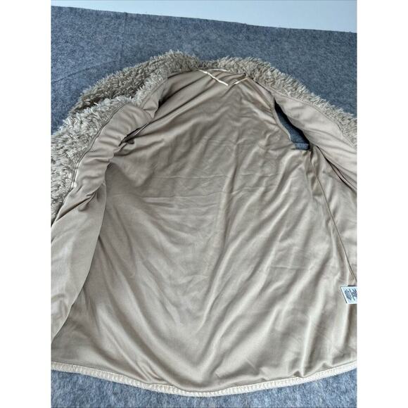 Altar'd State Womens‎ Brown Open Front Faux Fur Sleeveless Vest Size Small - Picture 4 of 10